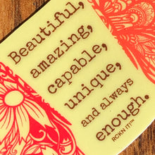 Load image into Gallery viewer, Butterfly - Beautiful Capable - Waterproof Vinyl Sticker