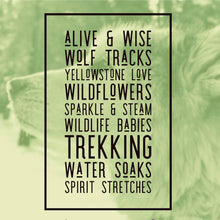 Load image into Gallery viewer, Yellowstone Spring Retreat - 2026 Wolf Wisdom - Montana Women's Adventure