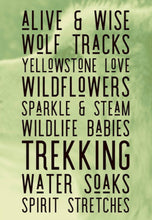 Load image into Gallery viewer, Yellowstone ‘Courage In Action’ 🌼 ♨️ 🥾 Hiking, Wildlife & Hot Springs Retreat