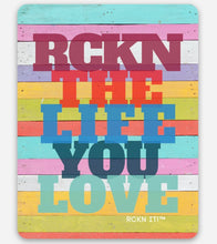 Load image into Gallery viewer, RCKN The Life You Love - Waterproof Vinyl Sticker - Colorful