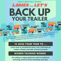 Back Up Hitch & Tow Trailers - In Person Women's Clinic 🛻