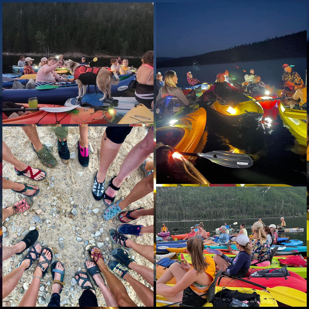 Full Moon Lake Paddle - 11 July 2025 - Lake Como - Darby Montana