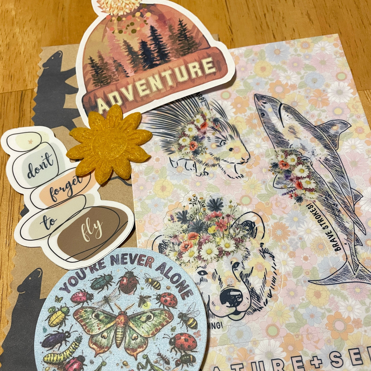 Nature+Self - FALL Sticker Collection (limited)