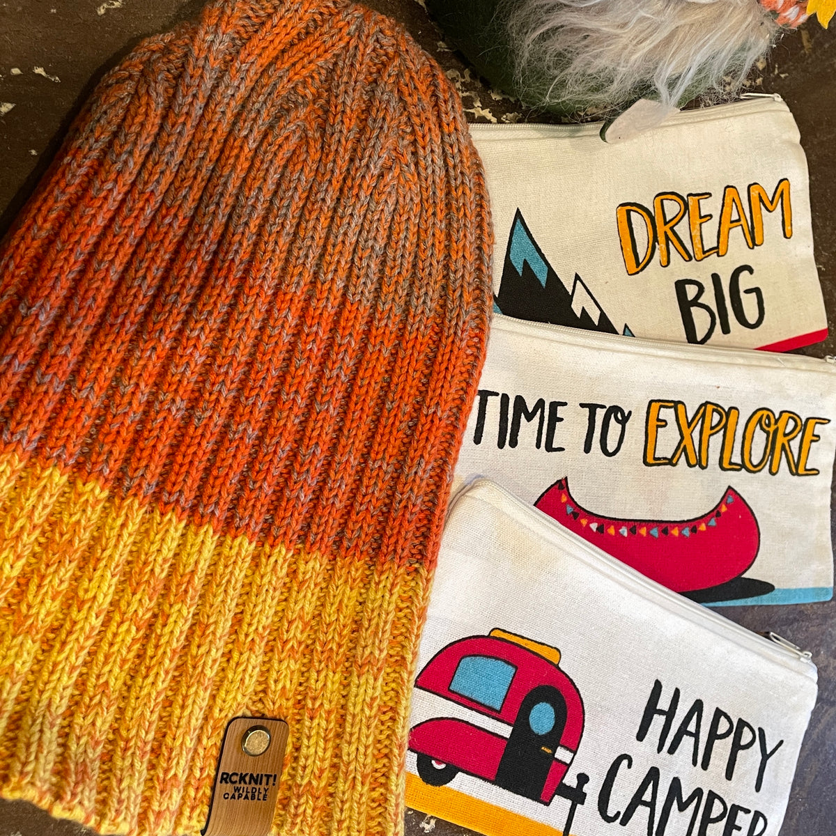 Stylish FALL Knit Beanie - Slouchy or Cuffed