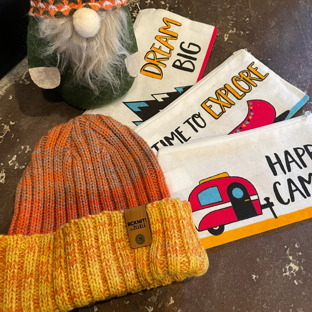 Stylish FALL Knit Beanie - Slouchy or Cuffed
