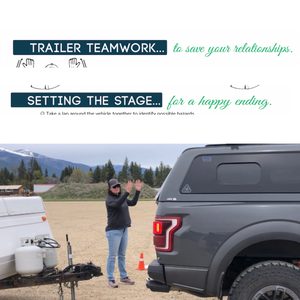 Trailer Back Up Teamwork - Hand Signals - Saving Marriages