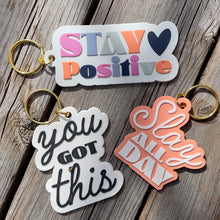 Load image into Gallery viewer, "Shout It' Keychain - Lightweight - Gifts For Women

