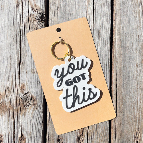 "Shout It' Keychain - Lightweight - Gifts For Women