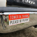 Trailer Towing - Tower In Training Magnet - RCKN Reverse