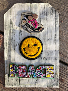 Patch Culture | Hiking Boot - Smiley - Peace