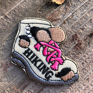 Patch Culture | Hiking Boot - Smiley - Peace
