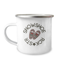 Load image into Gallery viewer, Snowshoe Rock Star Camp Mug - Hot Cocoa Coffee Cup
