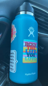 RCKN The Life You Love - Waterproof Vinyl Sticker - Neutral