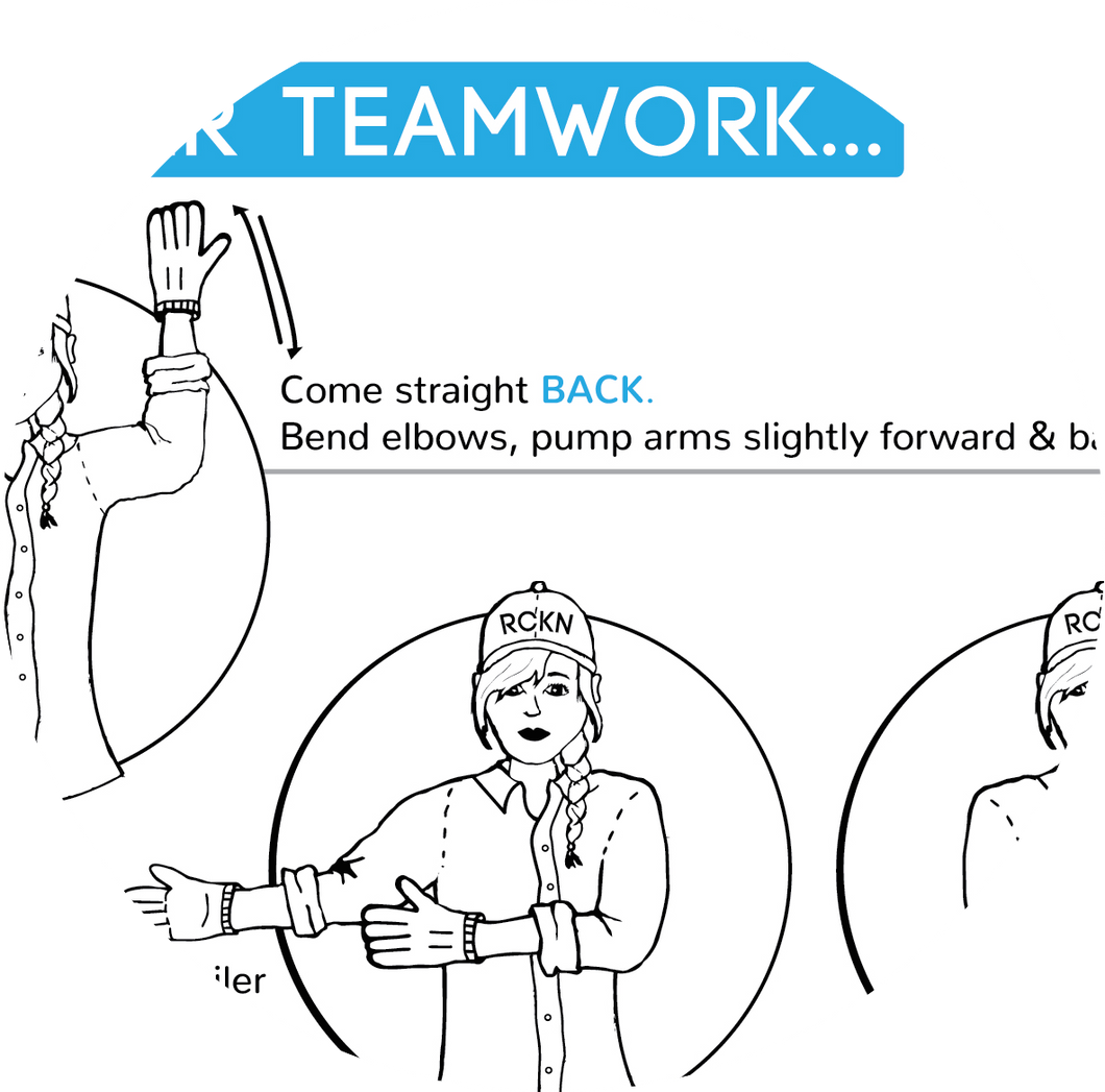Trailer Back Up Teamwork - Hand Signals - Saving Marriages